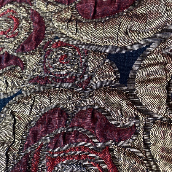 Alice & Olivia  size 0 skirt.  Beautiful fall colors with gold threading. - Picture 7 of 9